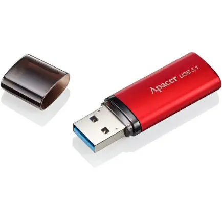Флеш-накопичувач USB3.1 128GB Apacer AH25B Red (AP128GAH25BR-1)