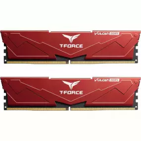 Модуль памяти DDR5 2x16GB/6000 Team T-Force Vulcan Red (FLRD532G6000HC38ADC01)