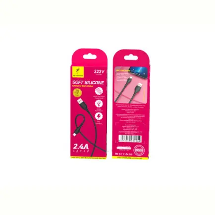 Кабель SkyDolphin S22V Soft Silicone USB - micro USB (M/M)