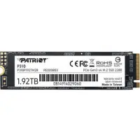 Накопичувач SSD 1.92TB Patriot P310 M.2 2280 PCIe NVMe 3.0 x4 TLC (P310P192TM28)..