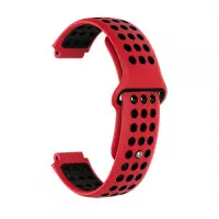 Ремінець для Garmin Universal 16 Nike-style Silicone Band Red/Black (U16-NSSB-RD..