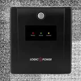 ИБП LogicPower LPM-U850VA-P, Lin.int., AVR, 2 х евро, USB, LED, пластик