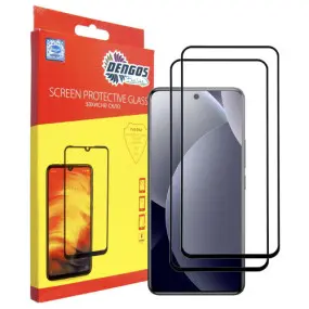 Захисне скло Dengos для Xiaomi Redmi Note 15 Pro 4G Black Full Glue (DG-TG2P-100)