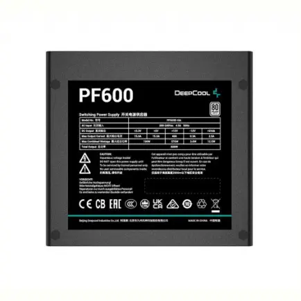 Блок питания DeepCool PF600 (R-PF600D-HA0B-EU)