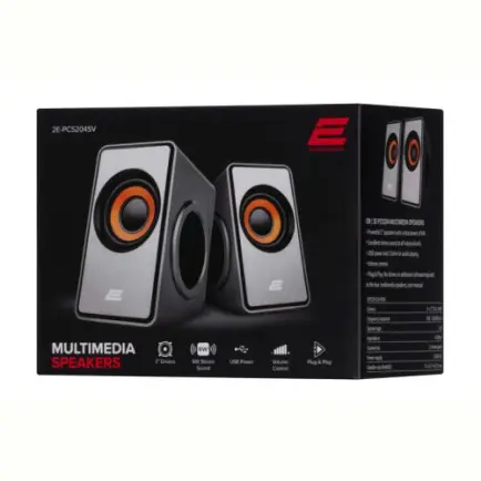 Акустична система 2E PCS204 Silver (2E-PCS204SV)