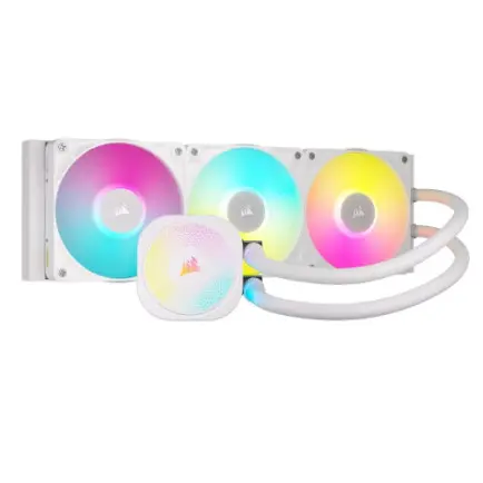 Система водяного охолодження Corsair Icue Link Titan 360 White (CW-9061021-WW)