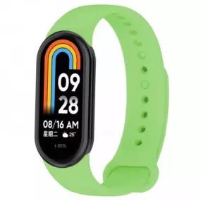 Силиконовый ремешок BeCover для Xiaomi Mi Smart Band 8 Green (709389)