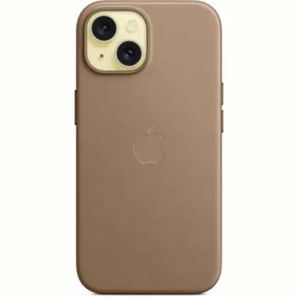 Чохол-накладка Apple FineWoven Case with MagSafe для Apple iPhone 15 Taupe (MT3C3)