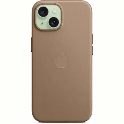 Чохол-накладка Apple FineWoven Case with MagSafe для Apple iPhone 15 Taupe (MT3C3)