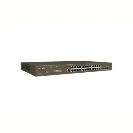 Коммутатор Tenda TEG5328F (L3, 24xGE LAN, 4xGE SFP)