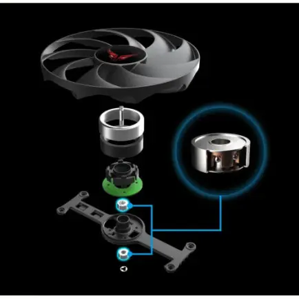 Видеокарта AMD Radeon RX 9070 XT 16GB GDDR6 Red Devil PowerColor (RX9070XT 16G-E/OC)