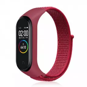 Ремінець BeCover Nylon Style для Xiaomi Mi Smart Band 7 Red (707670)