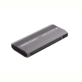 Зовнішня кишеня Maxxter M.2 NVMe PCIe, USB 3.1 Type-C Gen2, RGB, Metal, Black (EHDE-2280SRGB-01)