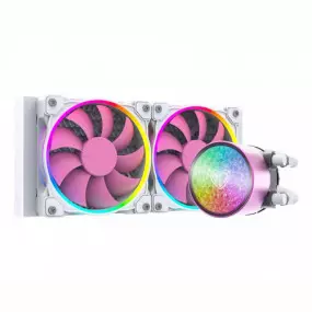 Система водяного охлаждения ID-Cooling Pinkflow 240 Diamond, Intel: 2066/2011/1700/1200/1151/1150/1155/1156, AMD: AM5/AM4, 274x120x27 мм, 4-pin