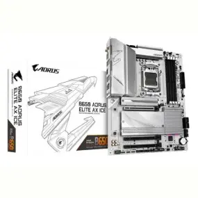 Материнська плата Gigabyte B650 Aorus Elite AX Ice Socket AM5