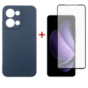 Чeхол-накладка Dengos Carbon для Oppo Reno13 5G Blue (DG-KM-177)