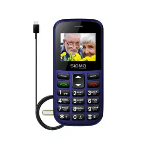 Мобильный телефон Sigma mobile Comfort 50 Easy Blue (4827798585238)