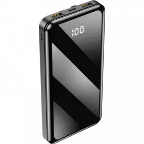 Універсальна мобільна батарея Forewer TB-411 ALLin1 USB-C + Lightning + microUSB 10000mAh Black (1283126565083)