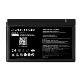 Аккумуляторная батарея Prologix 12V 9AH (PL12-9)
