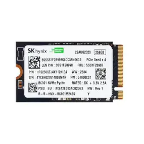 Накопичувач SSD  256GB SK hynix M.2 2242 NVMe PCIe 4.0 x4 (HFS256GEJ4X164N)