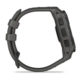 Смарт-часы Garmin Instinct E 45 mm Black with Charcoal Silicone Band (010-02933-13)