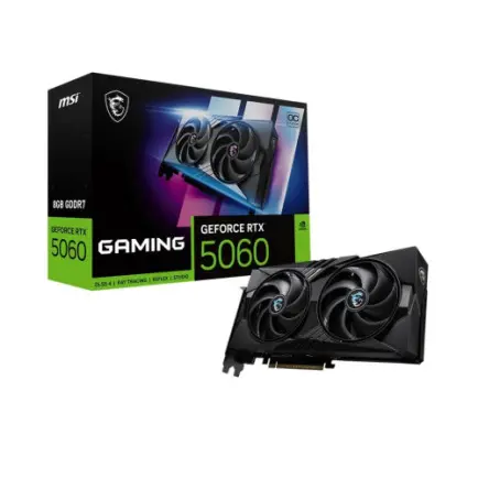 Видеокарта GF RTX 5060 8GB GDDR7 Gaming OC MSI (GeForce RTX 5060 8G GAMING OC)