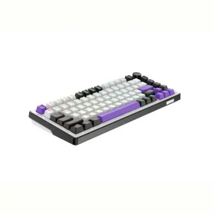 Клавиатура Hator Hellyberry HK75 White/Violet