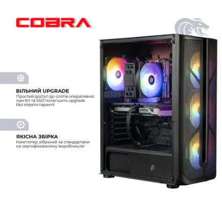 Персональний комп'ютер COBRA Advanced (A87F.32.H1S2.55.22828)