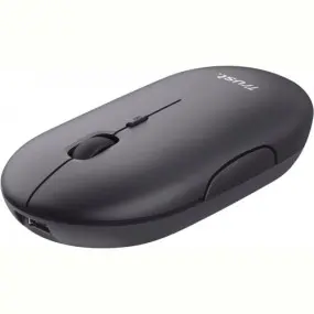 Мышь беспроводная Trust Puck Rechargeable Black (24059)