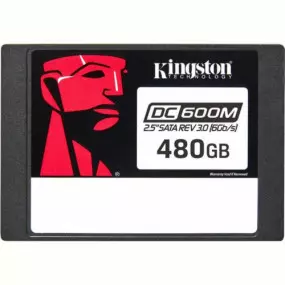 Накопитель SSD  480GB Kingston SSD DC600M 2.5" SATAIII 3D TLC (SEDC600M/480G)