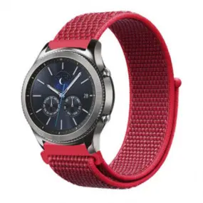 Ремешок BeCover Nylon Style для Samsung Galaxy Watch 46mm/Watch 3 45mm/Gear S3 Classic/Gear S3 Frontier Red (705871)