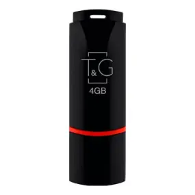 Флеш-накопичувач USB 4GB T&G 011 Classic Series Black (TG011-4GBBK)