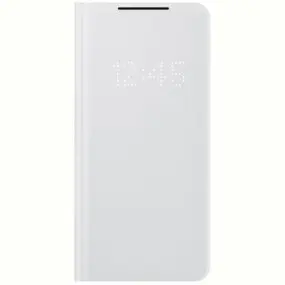 Чeхол-книжка Samsung Smart LED View Cover для Samsung Galaxy S21+ SM-G996 Light Gray (EF-NG996PJEGRU)