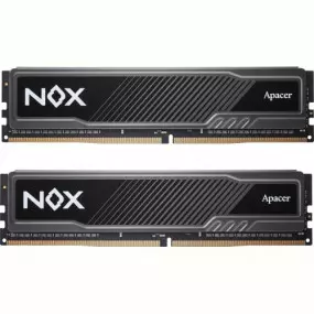 Модуль пам`ятi DDR4 2x8GB/2666 Apacer NOX (AH4U16G26C08YMBAA-2)