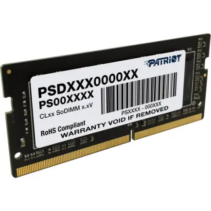 Модуль памяти SO-DIMM 16GB/2666 DDR4 Patriot Signature Line (PSD416G266681S)