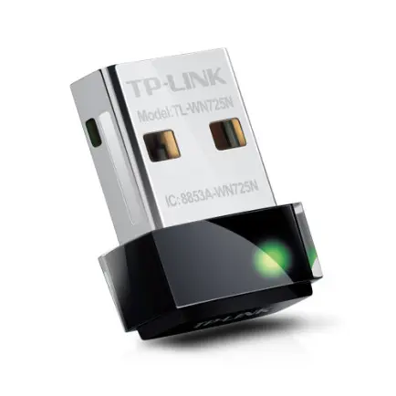 Беспроводной адаптер TP-Link TL-WN725N (150Mbps, USB, nano)