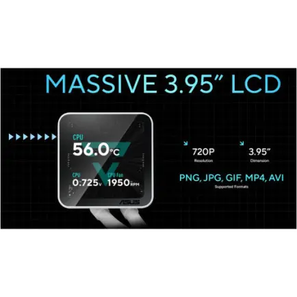 Система водяного охолодження Asus Prime LC II 360 ARGB LCD White (90RC01Q2-B0EAY0)
