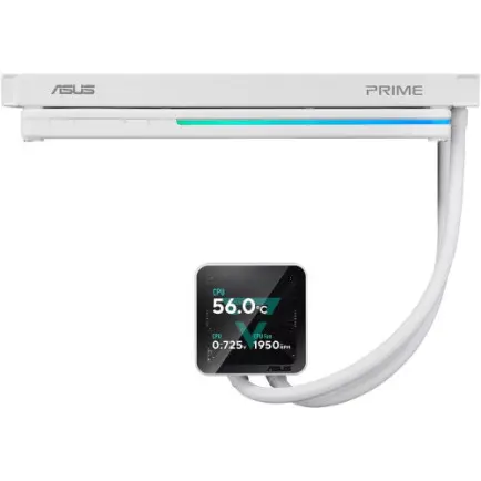 Система водяного охолодження Asus Prime LC II 360 ARGB LCD White (90RC01Q2-B0EAY0)