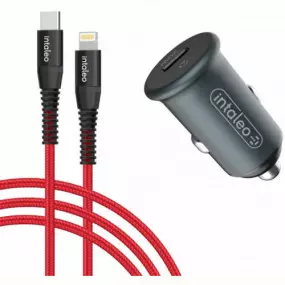 Автомобильное зарядное устройство Intaleo CCGQPD120L (USB, 3A)