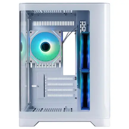 Корпус 1stPlayer UV5-WH-2FC7R-W-1FC7-W White без БП