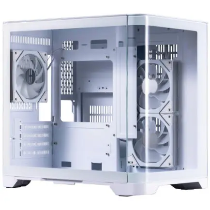 Корпус 1stPlayer UV5-WH-2FC7R-W-1FC7-W White без БП
