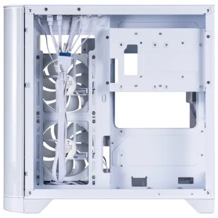 Корпус 1stPlayer UV5-WH-2FC7R-W-1FC7-W White без БП