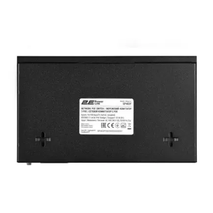 Коммутатор 2E PowerLink SP402F (4xFE PoE, 2xFE Uplink, PoE Max 55W, неуправляемый)