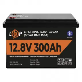 Акумуляторна батарея LogicPower 12.8V 300 AH (3840Wh)