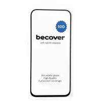Защитное стекло BeCover для Google Pixel 8a 10D Black (711491)