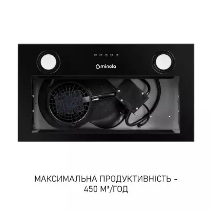 Витяжка Minola HBI 5025 BLF LED