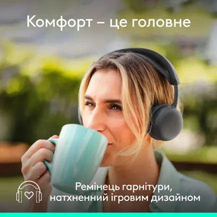 Bluetooth-гарнитура Logitech Zone Wireless 2 ES Graphite (981-001503)