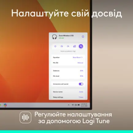 Bluetooth-гарнитура Logitech Zone Wireless 2 ES Graphite (981-001503)