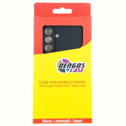 Чохол-накладка Dengos Carbon для Samsung Galaxy A37 5G SM-A376 Black (DG-KM-194)