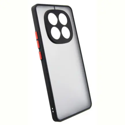 Чохол-накладка Dengos Matt для Xiaomi Redmi Note 14 Pro Black (DG-TPU-MATT-156)